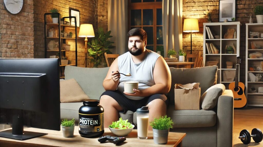 tab dig med proteinpulver